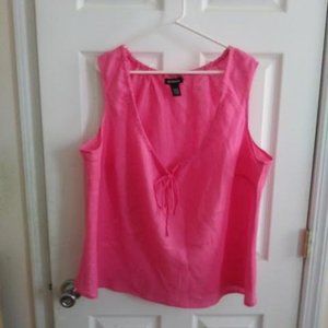 Avenue Womens Size 18/20 Pink Top